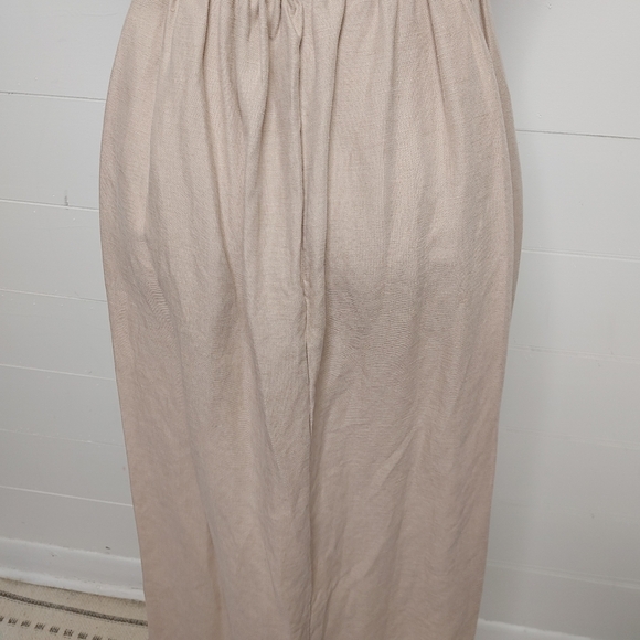 Aritzia Beige Midi Dress - Picture 7 of 12